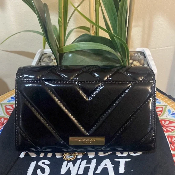 Kurt Geiger extra mini Shiny Kensington crossbody bag - Picture 8 of 14